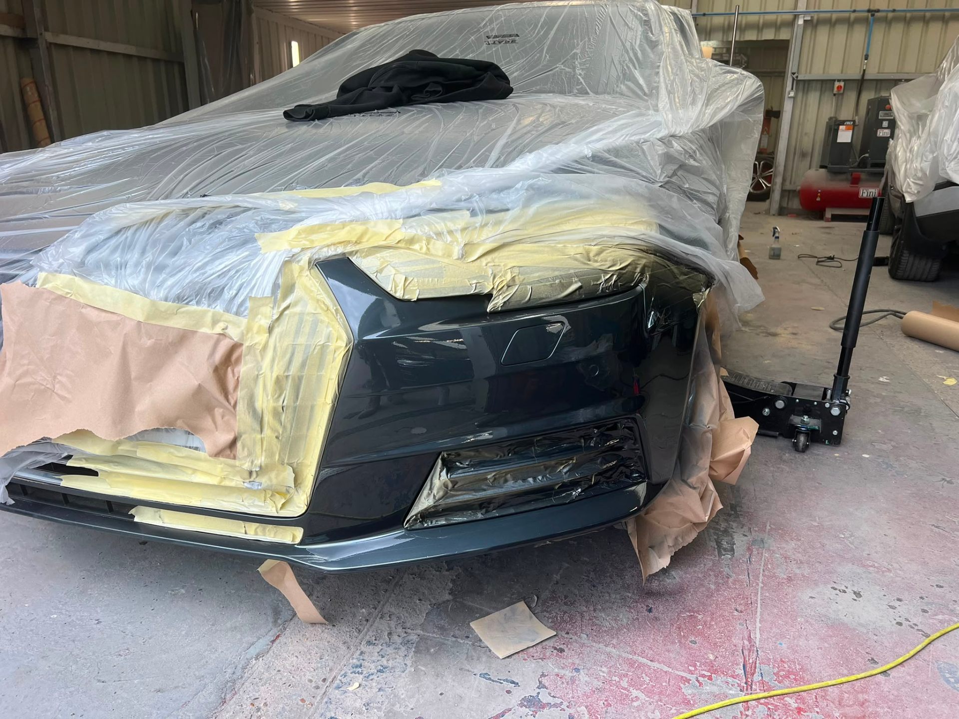 Front bumper prep